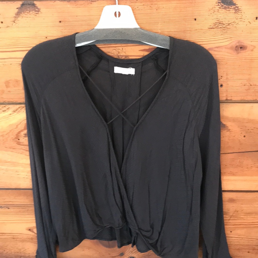 Silence + noise woman’s long sleeve top